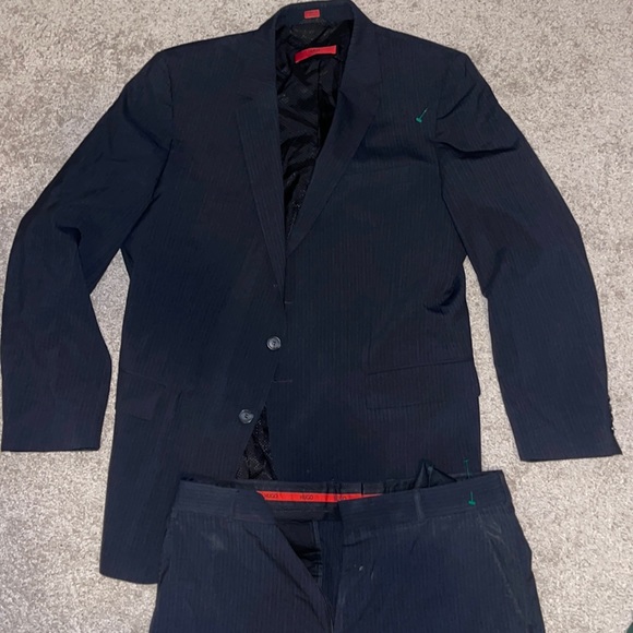 Hugo Boss Two Piece Black Suit